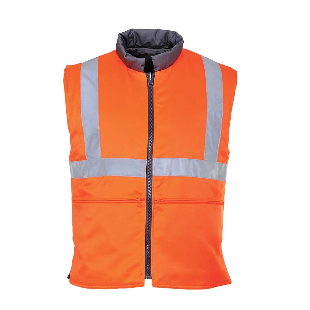 PORTWEST Hi-Vis Bodywarmer GORT, colorOrange talla Large PORTWEST Hi-Vis Bodywarmer GORT, colorOrange talla Large von Portwest