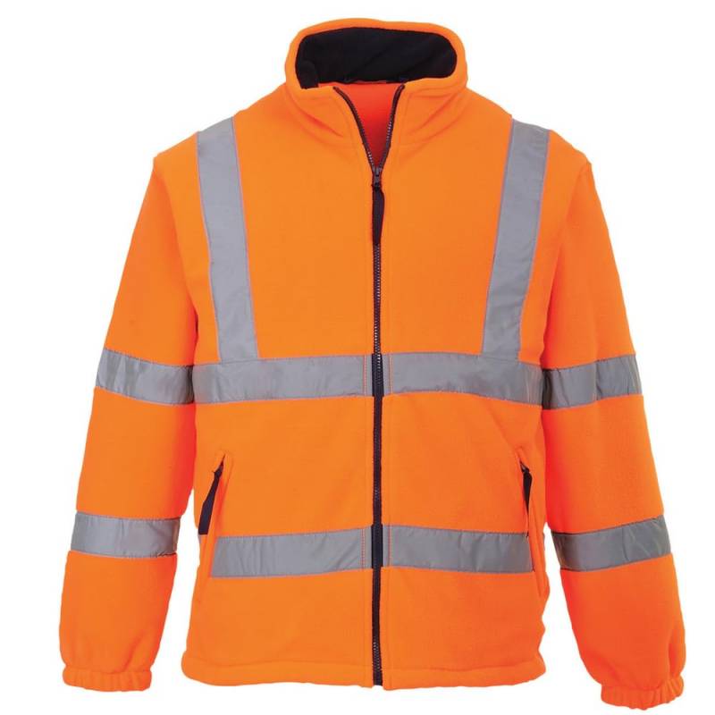 PORTWEST Hochsichtbares Fleece-Netzfutter, Farbe: Orange, Größe: XXL, F300ORRXXL von Portwest