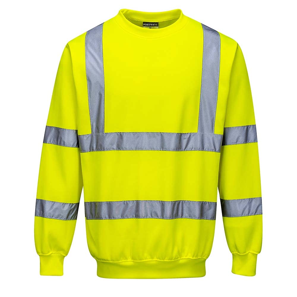 PORTWEST Warnschutz-Pullover, Farbe: Gelb, Größe: XXL, B303YERXXL PORTWEST Warnschutz-Pullover, Farbe: Gelb, Größe: XXL, B303YERXXL von Portwest