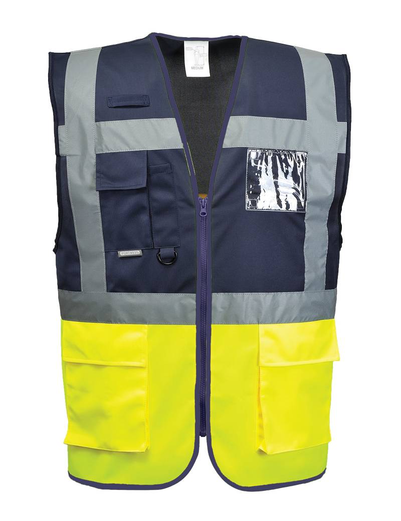 Paris Executive Vest, colorYeNa talla Medium von Portwest