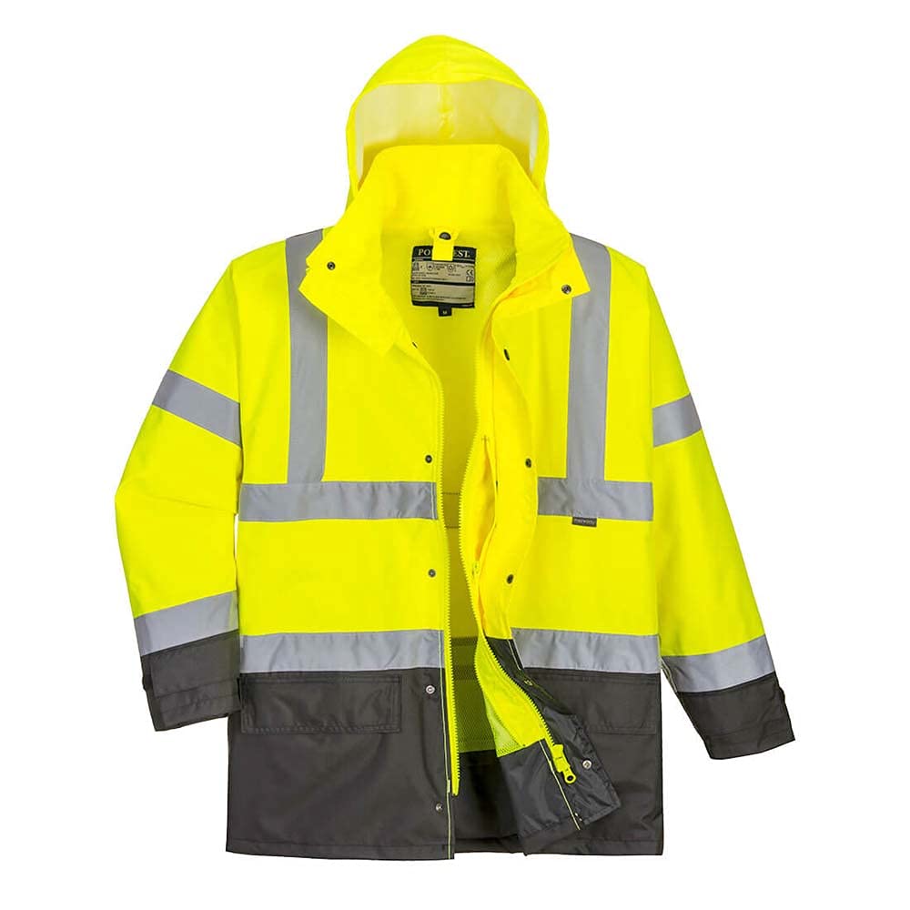Portwest 5in1 Hi-Vis Executive Jacket, colorYeGrey talla 3 XL Portwest 5in1 Hi-Vis Executive Jacket, colorYeGrey talla 3 XL von Portwest