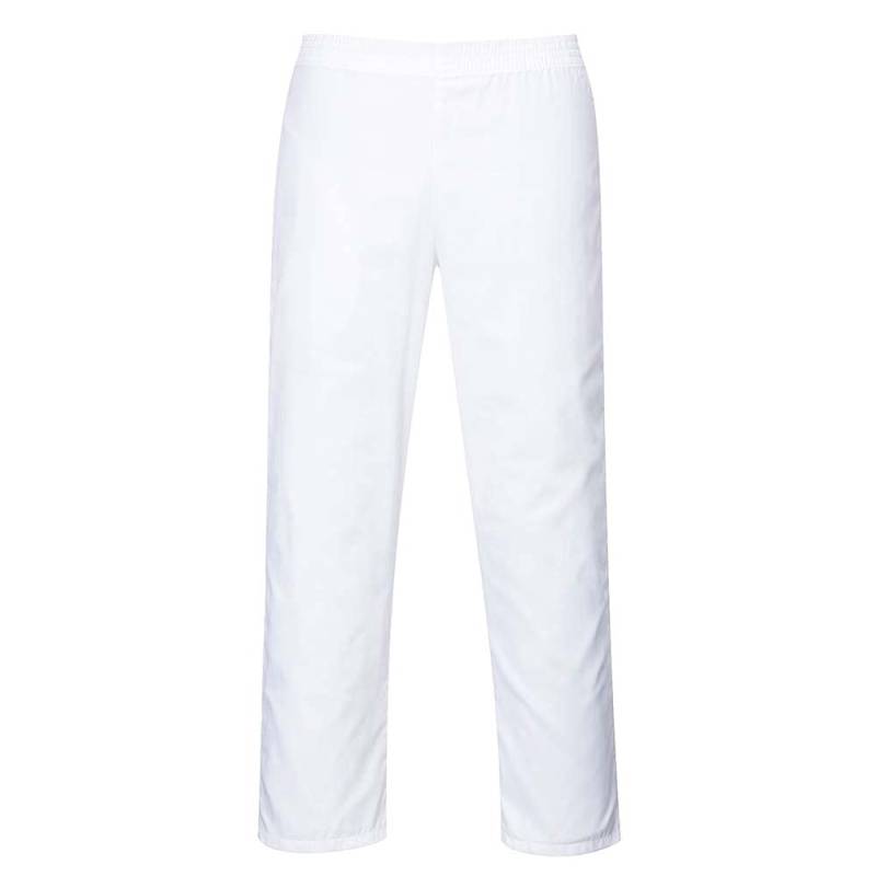 Portwest Bäckerhose, Größe: XXL, Farbe: Weiß, 2208WHRXXL von Chef Works
