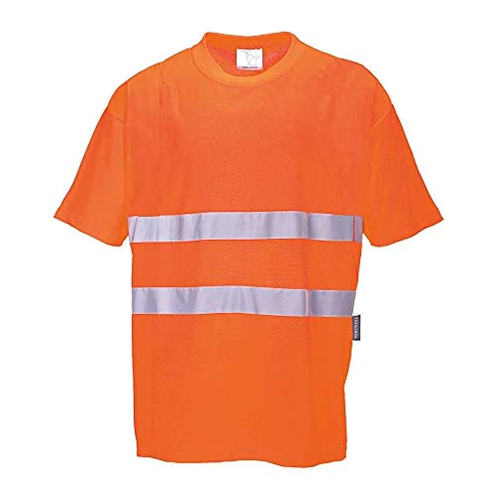 Portwest Baumwoll- Comfort-T-Shirt, Größe: XXL, Farbe: Orange, S172ORRXXL Portwest Baumwoll- Comfort-T-Shirt, Größe: XXL, Farbe: Orange, S172ORRXXL von Portwest