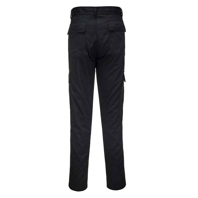 Portwest Combat Bundhose mit schlanker Passform, Größe: 28, Farbe: Schwarz, C711BKR28 von Portwest