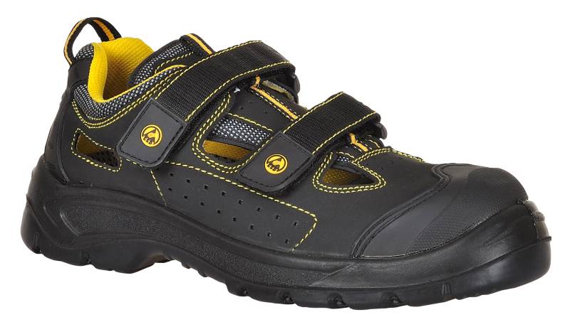 Portwest FC04 - Vale do sandalia S1P 40 / 6.5, color Negro, talla 40 von Portwest