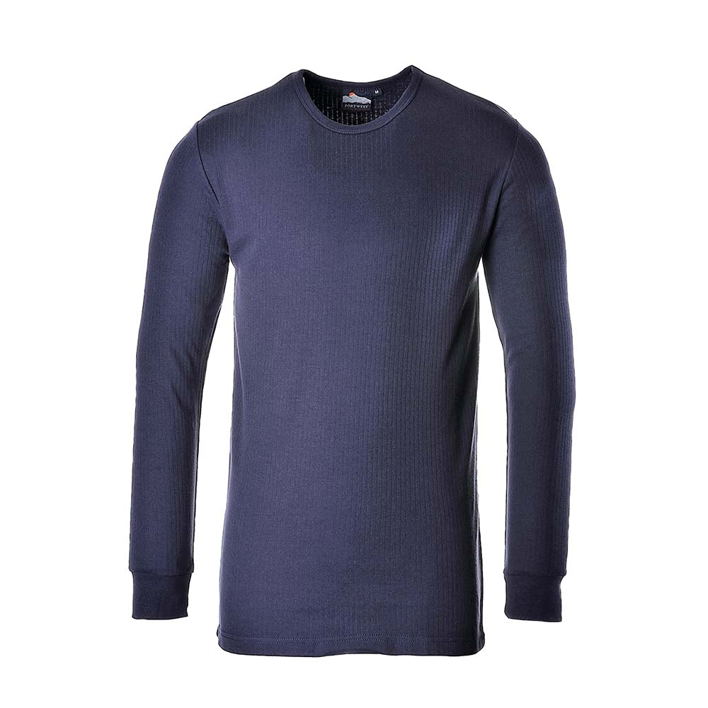 Portwest Herren Thermisch lange mouwen T Shirt, Blau, XXL EU Portwest Herren Thermisch lange mouwen T Shirt, Blau, XXL EU von Portwest