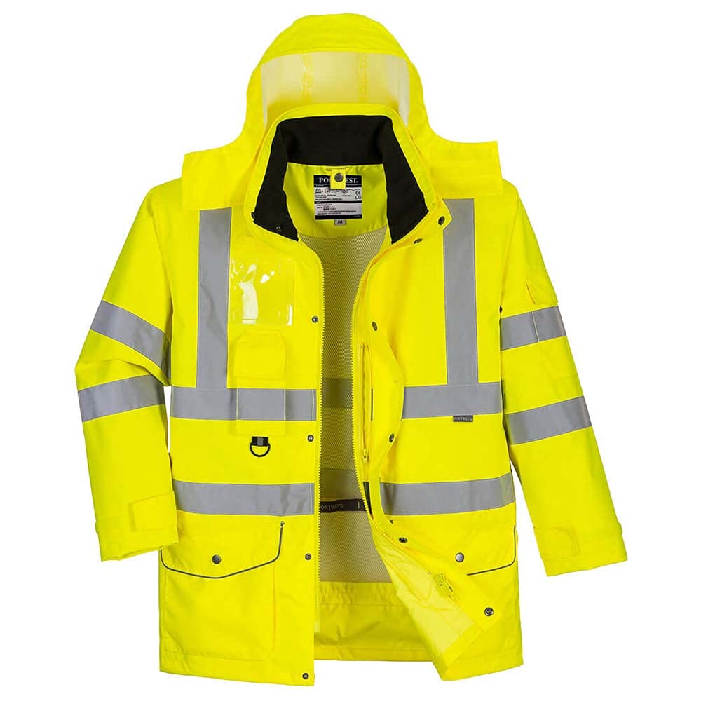 Portwest Hi-Vis 7-in-1 Jacket - Color: Yellow - Talla: 6XL Portwest Hi-Vis 7-in-1 Jacket - Color: Yellow - Talla: 6XL von Portwest