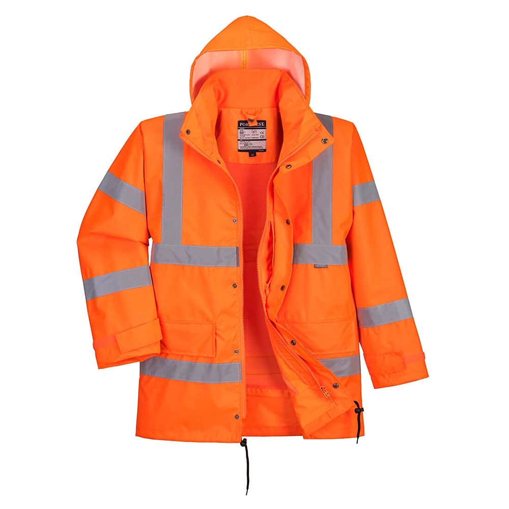 Portwest Hi-Vis Interactive Jacket Color: Orange Talla: Large Portwest Hi-Vis Interactive Jacket Color: Orange Talla: Large von Portwest