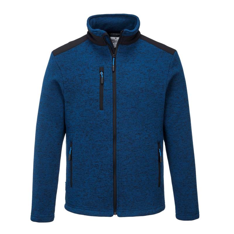 Portwest KX3 Venture Fleecejacke, Größe: M, Farbe: Persian Blau, T830PBRM von Portwest