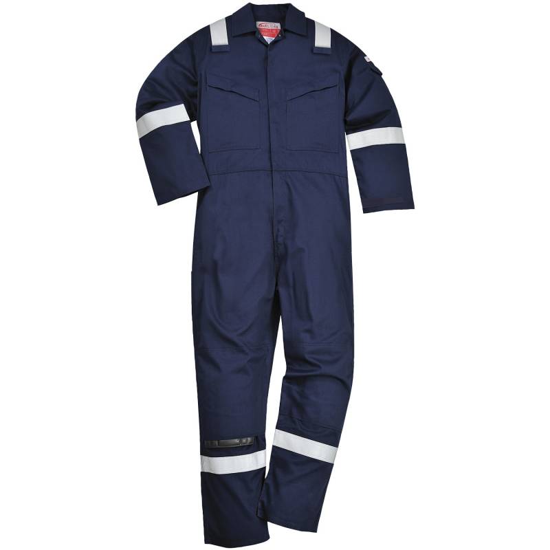 Portwest Leichter, antistatischer Overall 280 g, Größe: XS, Farbe: Marine, FR28NARXS von Portwest