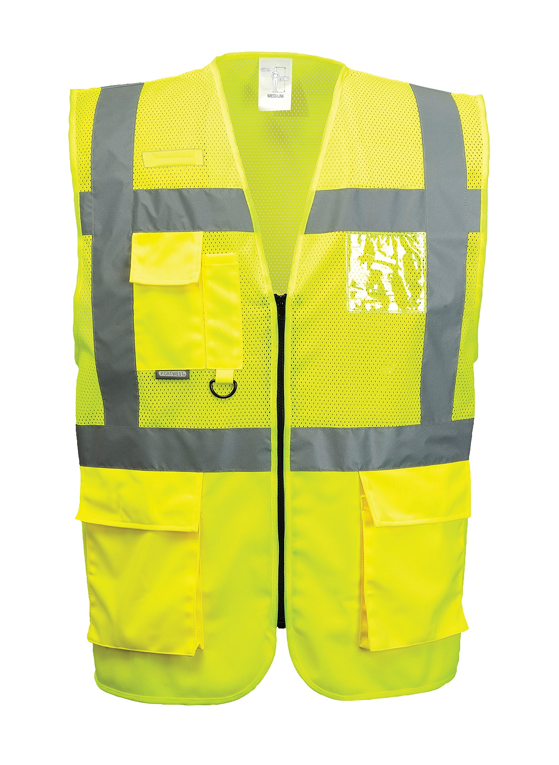 Portwest MADRID MESH AIR EXEKUTIV WESTE, Größe: XXXL, Farbe: Gelb, C496YERXXXL Portwest MADRID MESH AIR EXEKUTIV WESTE, Größe: XXXL, Farbe: Gelb, C496YERXXXL von Portwest