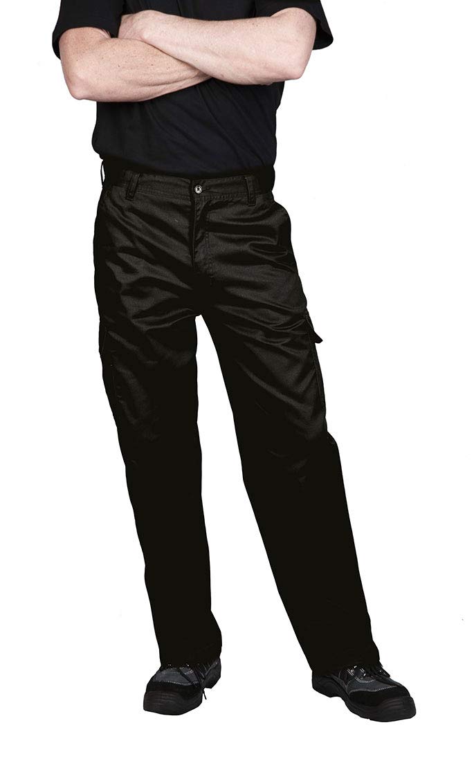 Portwest Männer C701bkr40 Regular C701 Hose Combat, Schwarz, 40 EU von PORTWEST