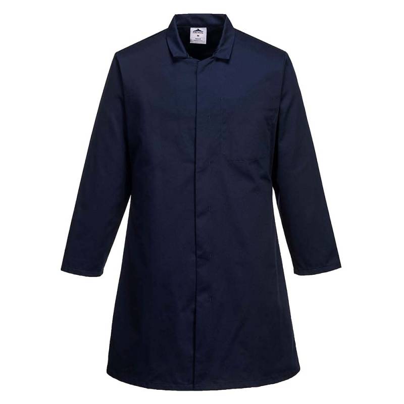 Portwest Mens Food Coat One Pocket, colorNavy talla Large von Portwest
