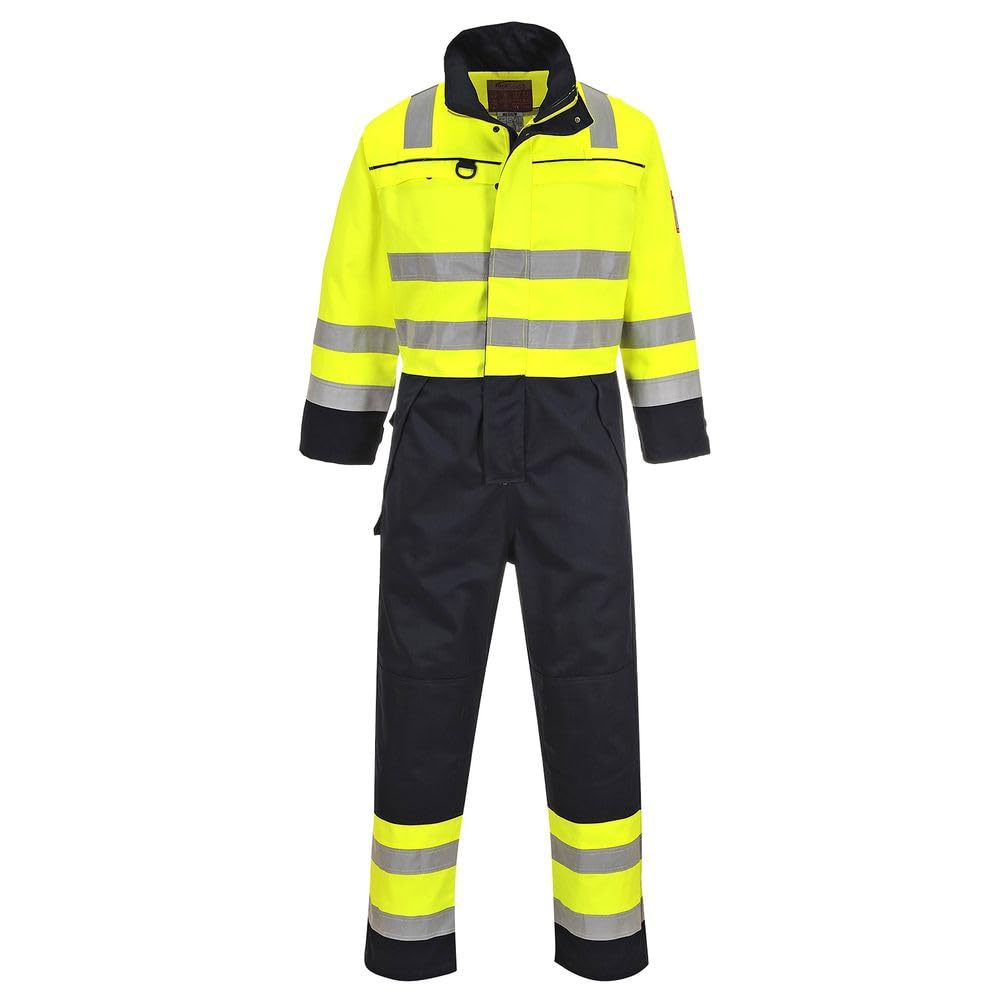 Portwest Multinorm-Warnschutz-Overall , Größe: M, Farbe: Gelb/Marine, FR60YNRM Portwest Multinorm-Warnschutz-Overall , Größe: M, Farbe: Gelb/Marine, FR60YNRM von Portwest