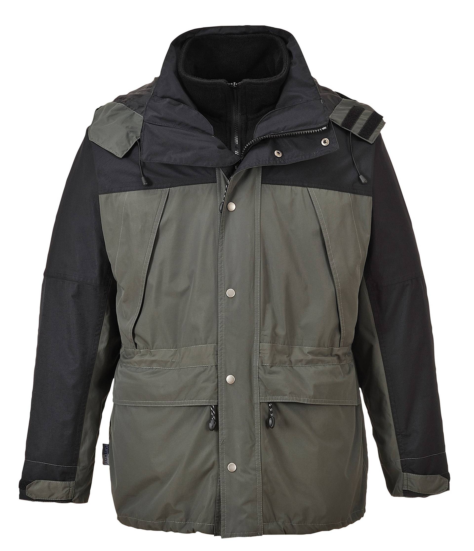 Portwest Orkney 3-in-1 Atmungsaktive Jacke, Größe: L, Farbe: Grau, S532GRRL Portwest Orkney 3-in-1 Atmungsaktive Jacke, Größe: L, Farbe: Grau, S532GRRL von Portwest