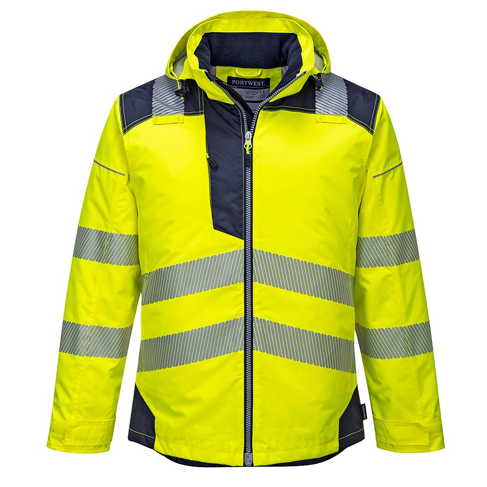 Portwest PW3 T400YNRXXL Warnschutz-Winterjacke, hochsichtbar, Gelb/Dunkelmarineblau, Größe XXL Portwest PW3 T400YNRXXL Warnschutz-Winterjacke, hochsichtbar, Gelb/Dunkelmarineblau, Größe XXL von Portwest