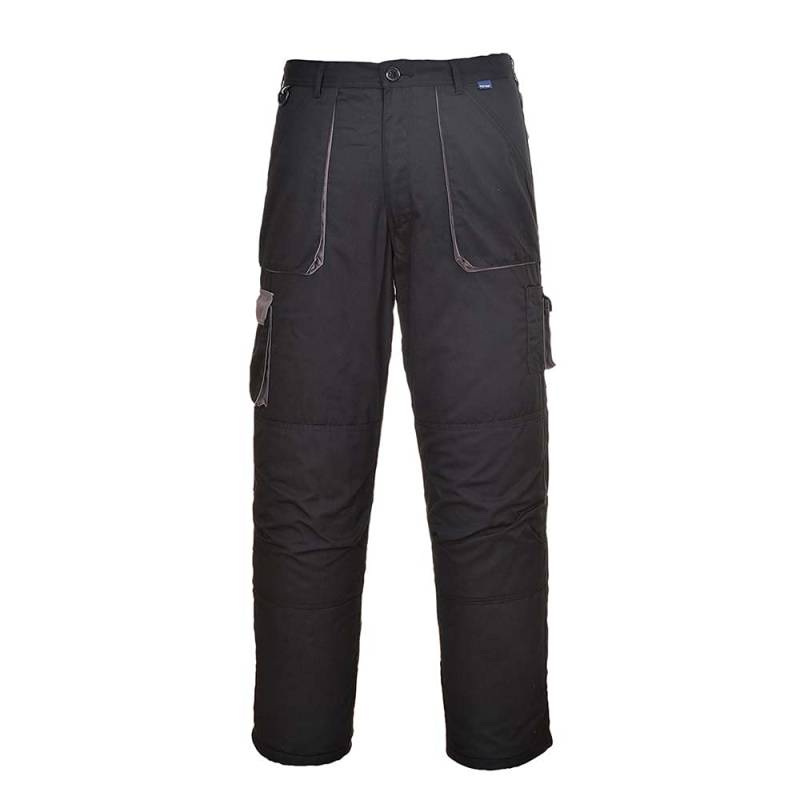 Portwest Portwest Texo Kontrast-Hose, Größe: XXL, Farbe: Schwarz Tall, TX11BKTXXL von Portwest