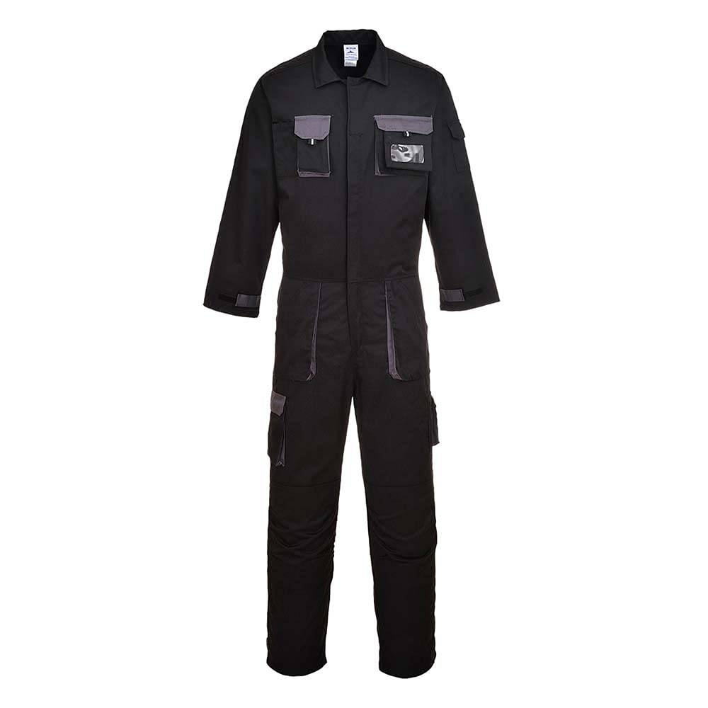 Portwest Portwest Texo Kontrast Overall, Größe: M, Farbe: Schwarz, TX15BKRM Portwest Portwest Texo Kontrast Overall, Größe: M, Farbe: Schwarz, TX15BKRM von Portwest