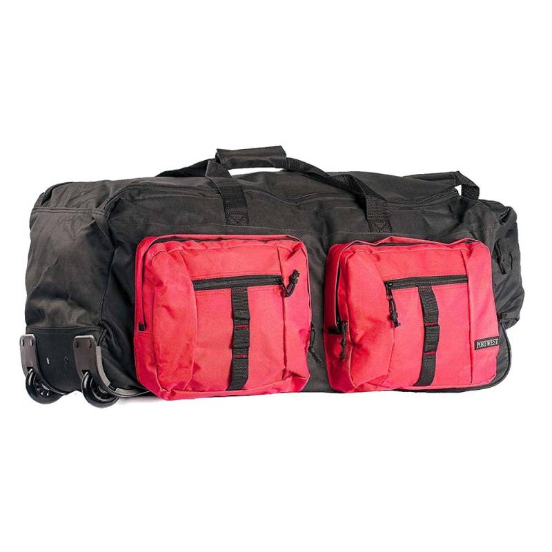 Portwest Rolltasche mit Multifunktionstaschen, Größe: Einheitsgröße, Farbe: Schwarz, B908BKR von Portwest