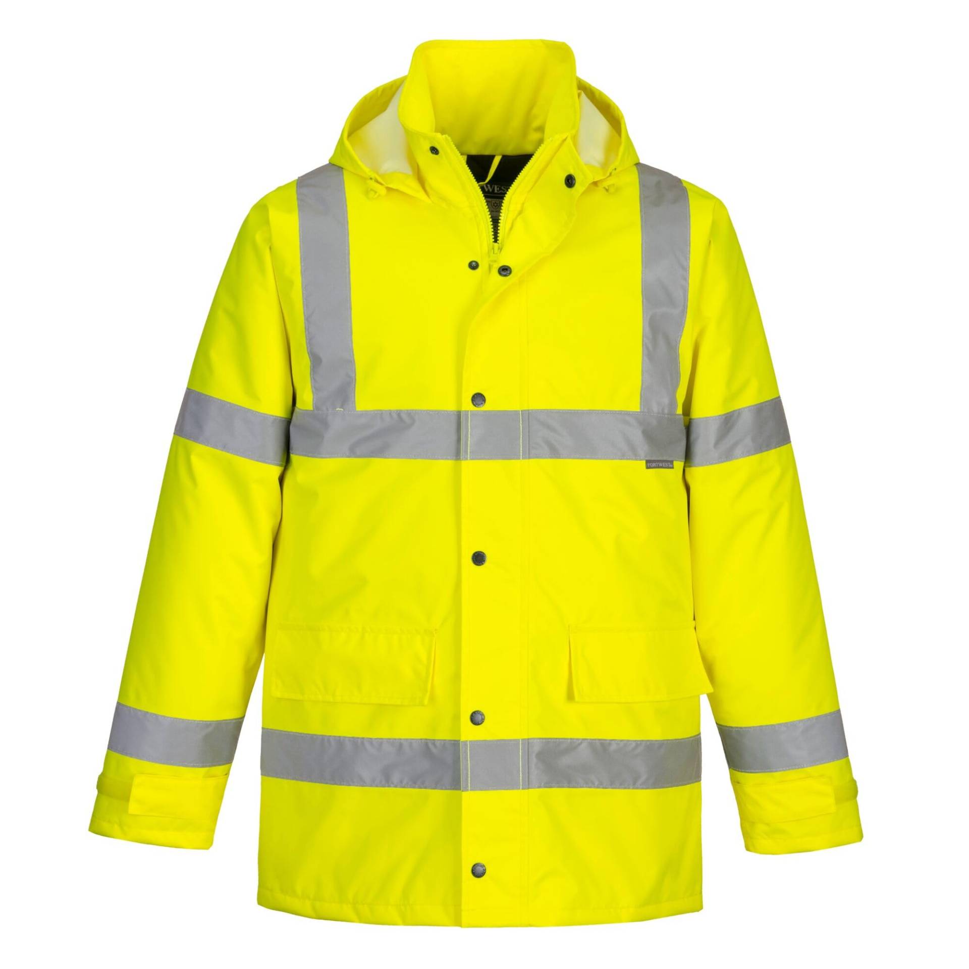 Portwest S460 Wasserdichte Komfort Hi-Vis Winter-Verkehrsjacke Gelb, 8XL Portwest S460 Wasserdichte Komfort Hi-Vis Winter-Verkehrsjacke Gelb, 8XL von Portwest