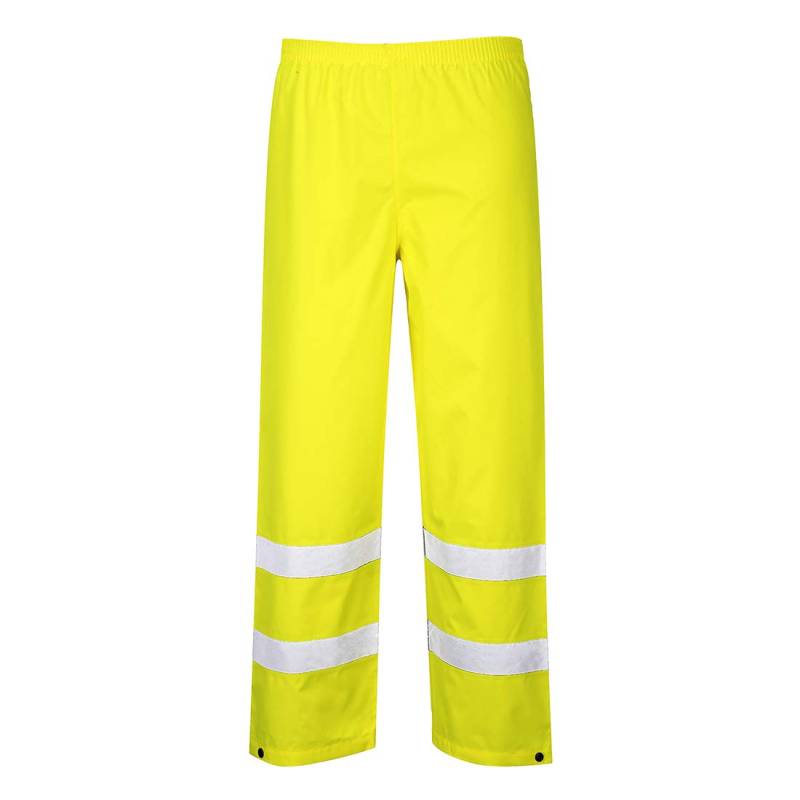 Portwest Warnschutz-Hose Traffic, Größe: 4XL, Farbe: Gelb, S480YER4XL von Portwest