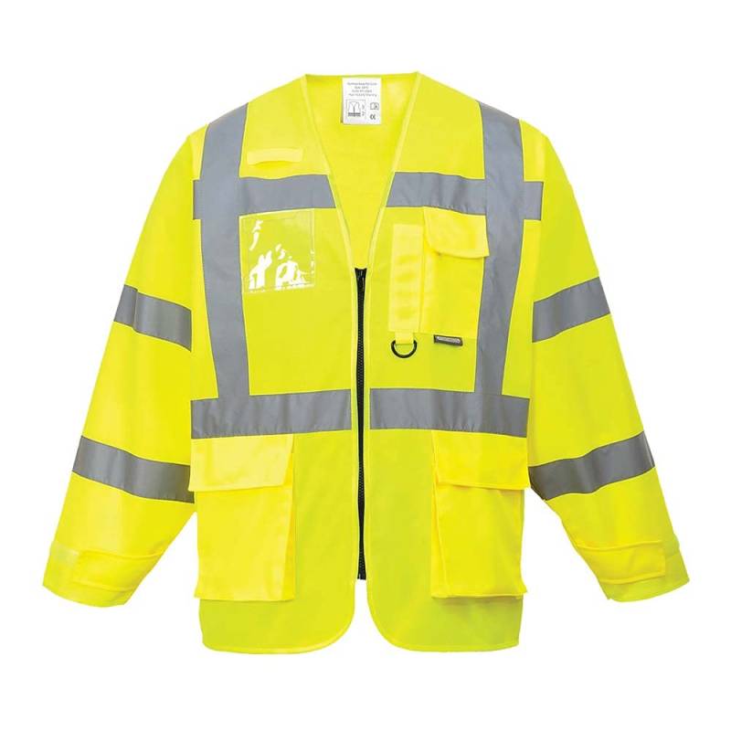 Portwest Warnschutz-Jacke Executive , Größe: XXL, Farbe: Gelb, S475YERXXL von Portwest