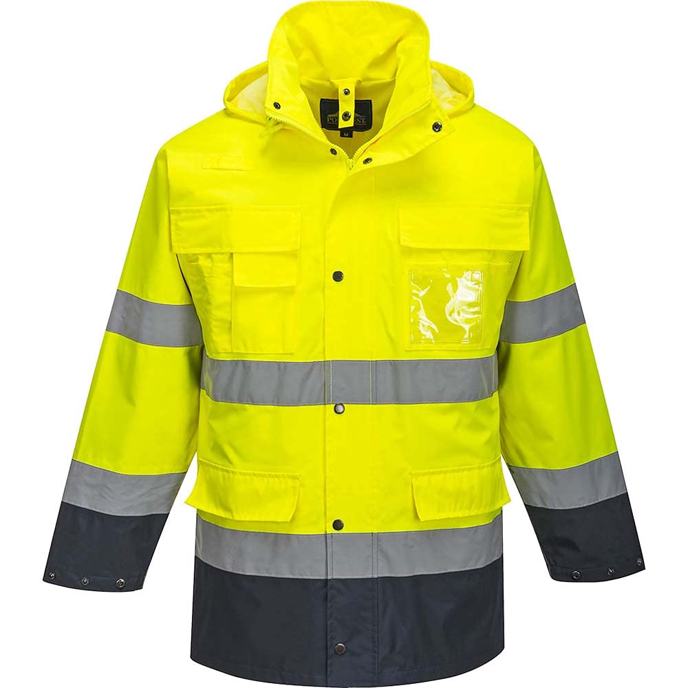 Portwest Warnschutz-Jacke "Lite" 3-in-1 , Größe: M, Farbe: Gelb/Marine, S162YNRM Portwest Warnschutz-Jacke "Lite" 3-in-1 , Größe: M, Farbe: Gelb/Marine, S162YNRM von Portwest
