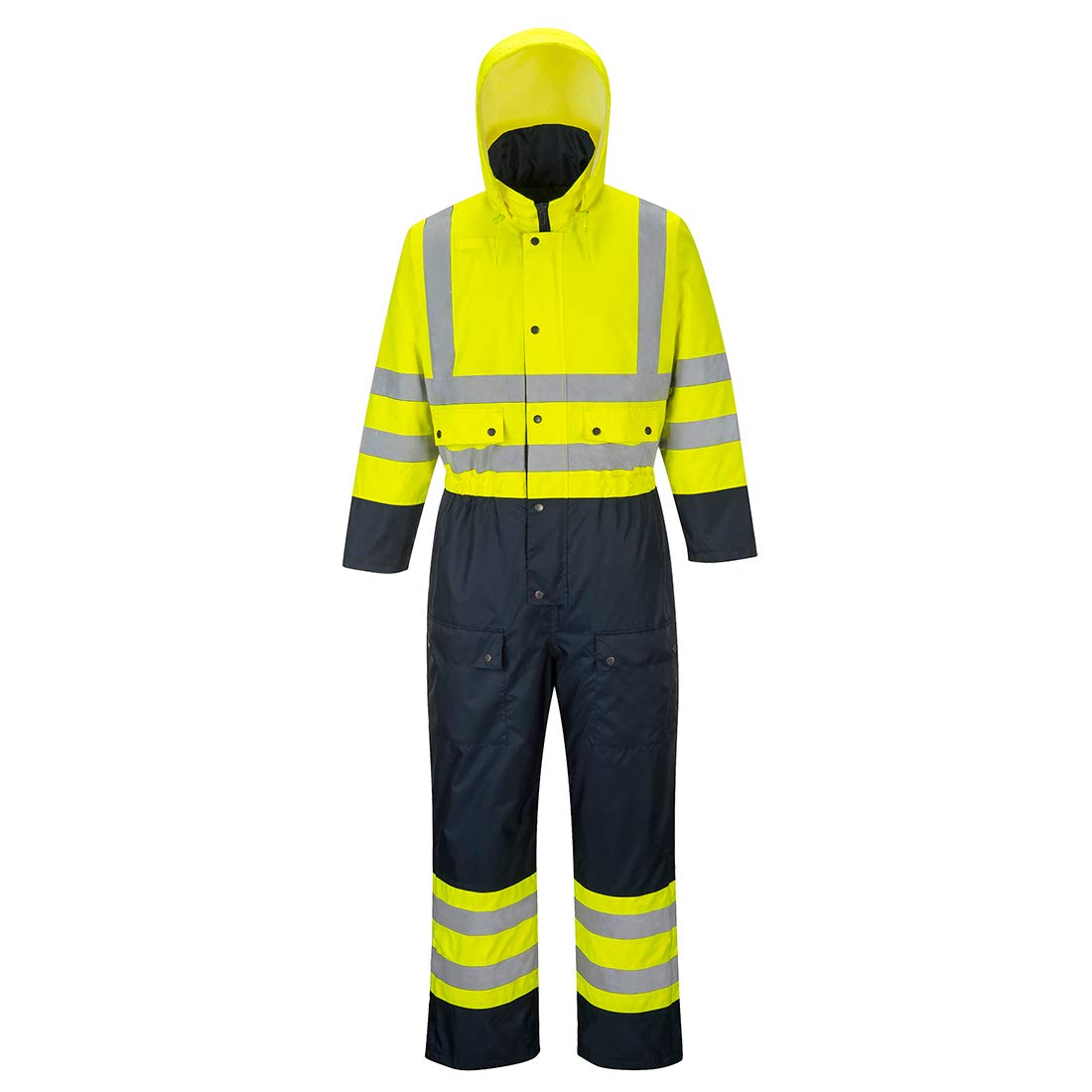 Portwest Warnschutz Kontrast Overall - gefüttert , Größe: L, Farbe: Gelb/Marine, S485YNRL Portwest Warnschutz Kontrast Overall - gefüttert , Größe: L, Farbe: Gelb/Marine, S485YNRL von Portwest