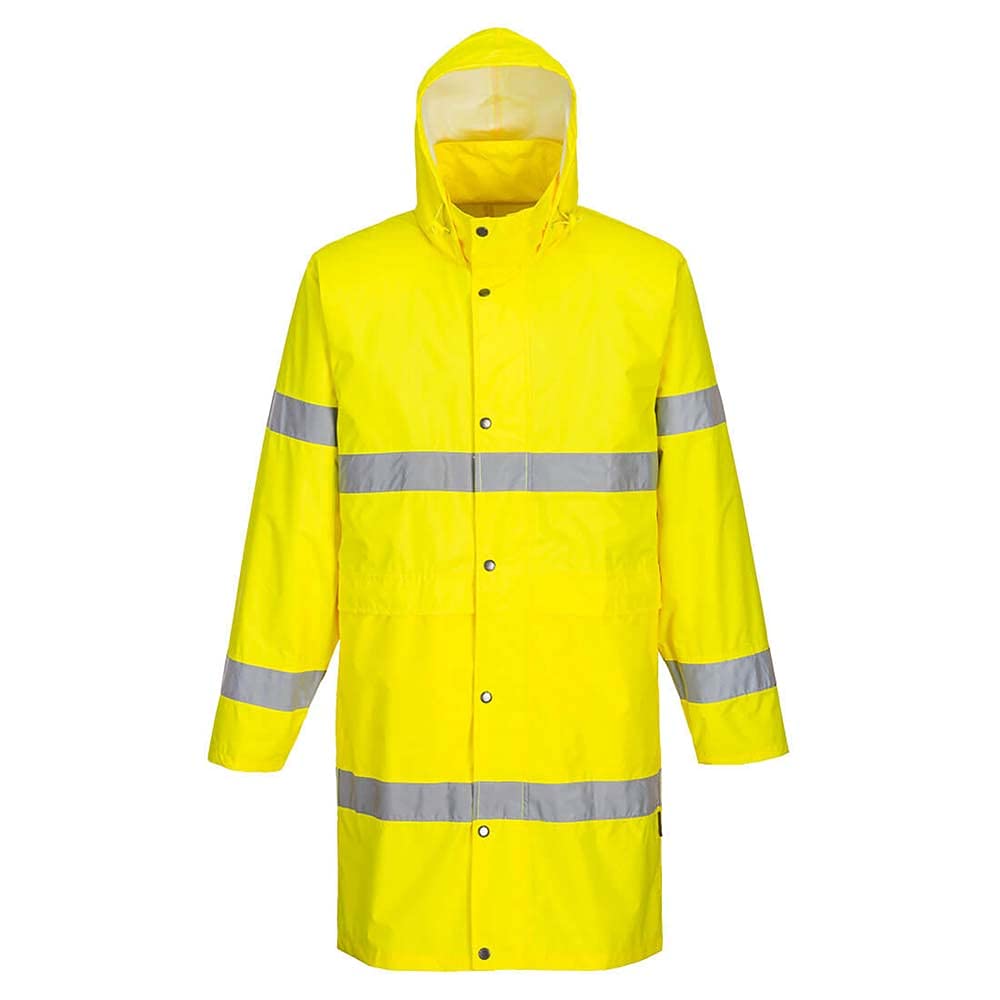 Portwest Warnschutzregenmantel, Größe: 4XL, Farbe: Gelb, H442YER4XL Portwest Warnschutzregenmantel, Größe: 4XL, Farbe: Gelb, H442YER4XL von Portwest