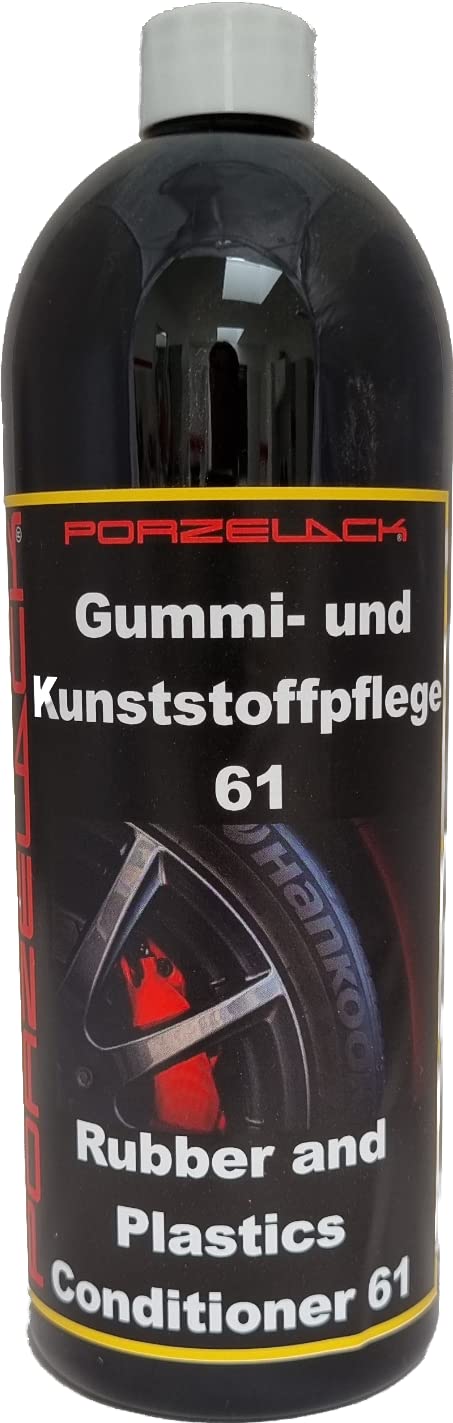 GUMMI- UND KUNSTSTOFFPFLEGE 61, PORZELACK (1 Liter) von Porzelack