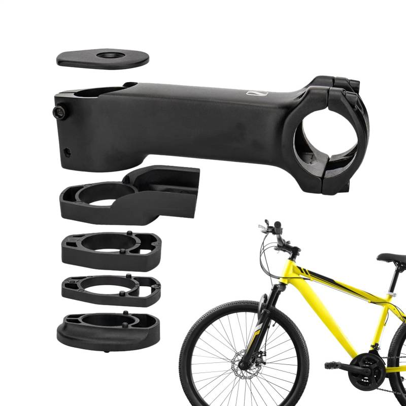 Lenkvorbau - Aluminiumlegierung Rennrad Vorbau | 7 Grad Verstellbar, & Rennrad Komponente für Upgrade und Wartung von Poupangke