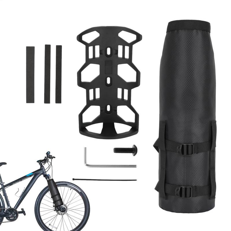 Packtaschen für Fahrrad, leichte Gabelhalterungstasche, hohe Kapazität, multifunktionale Fahrradausrüstung für Mountainbike, Stadtfahrten, Abenteuer, tägliches Pendeln, Rennrad von Poupangke