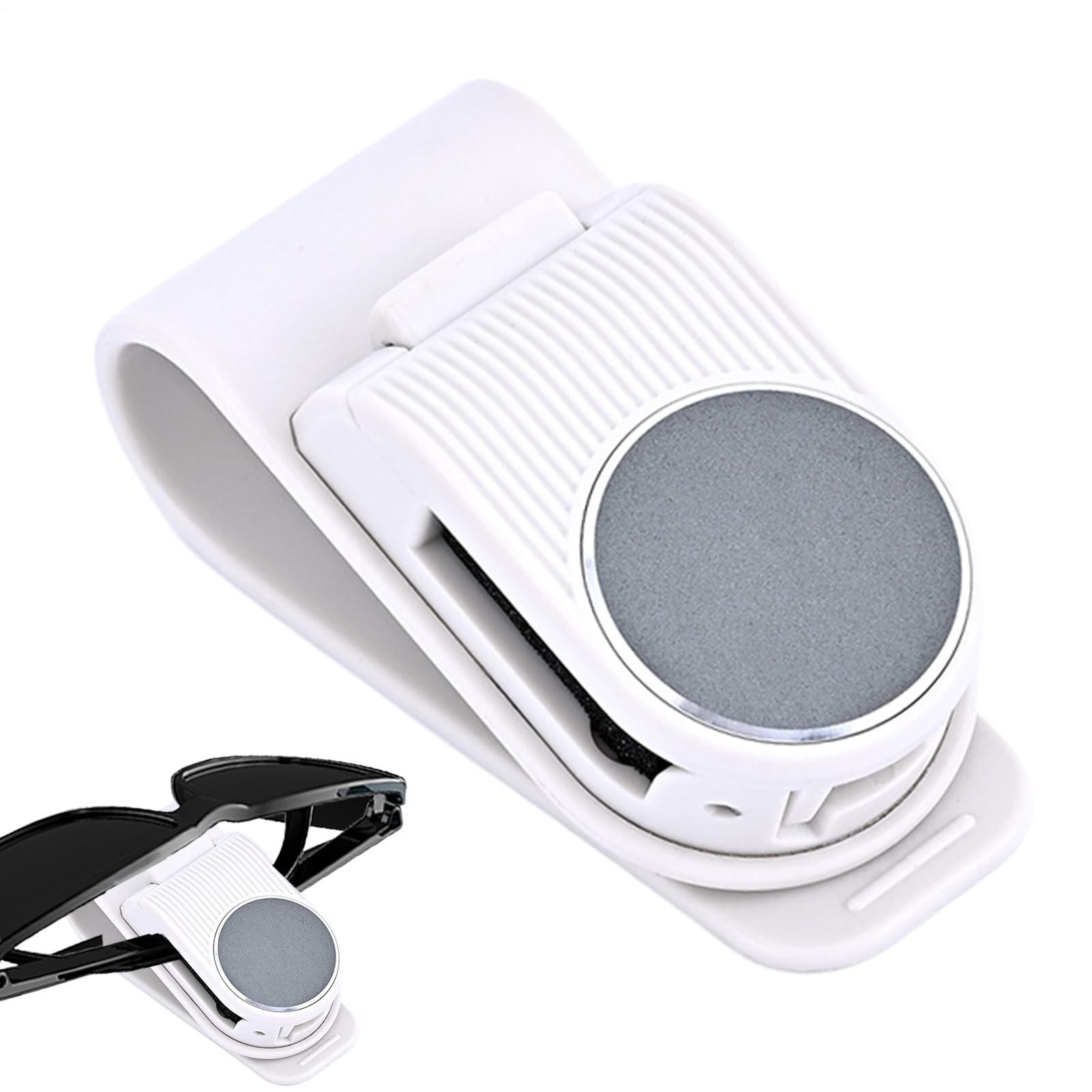 Sonnenbrillenhalter für Auto – Brillenclip, Sonnenbrillenhalterung, Visierzubehör, Gadgets für Fahrzeugaufbewahrung, Reisen, Fahren, Pendeln Sonnenbrillenhalter für Auto – Brillenclip, Sonnenbrillenhalterung, Visierzubehör, Gadgets für Fahrzeugaufbewahrung, Reisen, Fahren, Pendeln von Poupangke