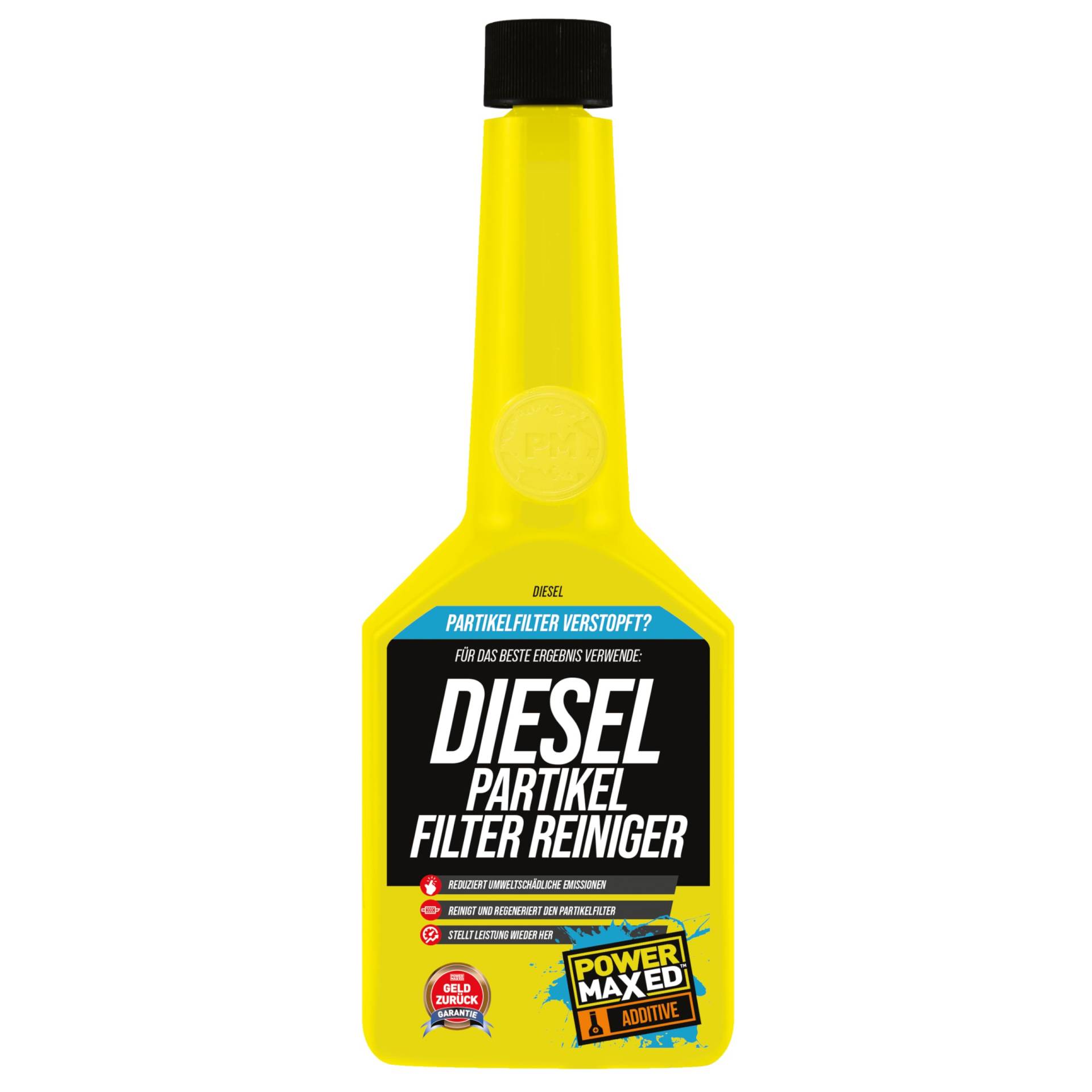 PowerMaxed Diesel Partikelfilter Reiniger | Partikelfilter freibrennen | DPF reinigen | dpf cleaner | 325ml von PowerMaxed