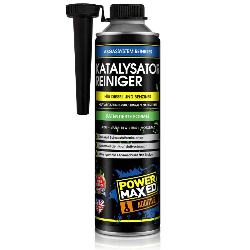 PowerMaxed Katalysator-Reiniger | Kraftstoff-Systemreiniger für Diesel und Benzin | 500ml von PowerMaxed