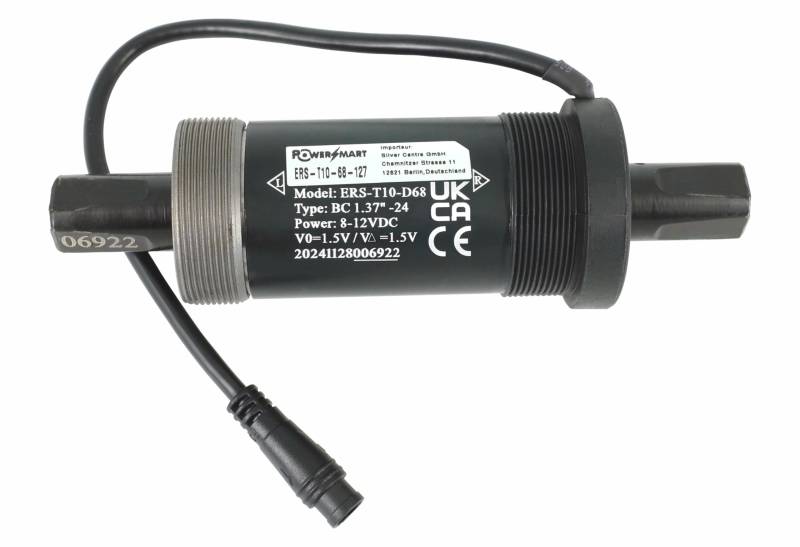 PowerSmart® T10 Tretlager Drehmomentsensor von eRider für E-Bike Pedelec Elektrofahrrad in mehrere Größen (68 x 127,5 mm) von PowerSmart