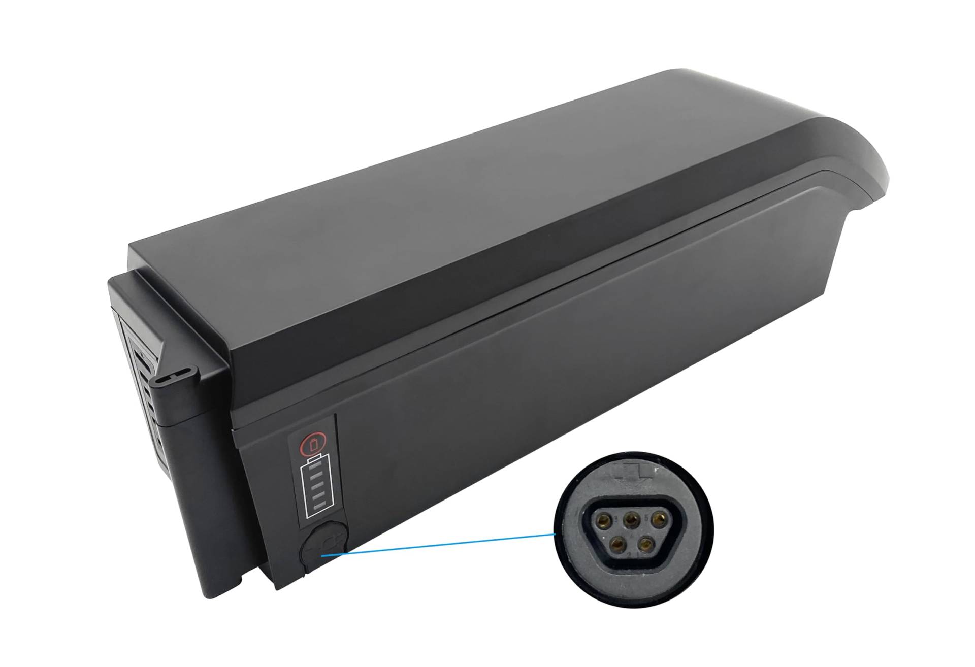 PowerSmart 48V Batterie 11,6Ah Akku Canbus Ersatz für Fischer (Ab Baujahr 2022) Viator 1.0, Viator 2.0 von PowerSmart