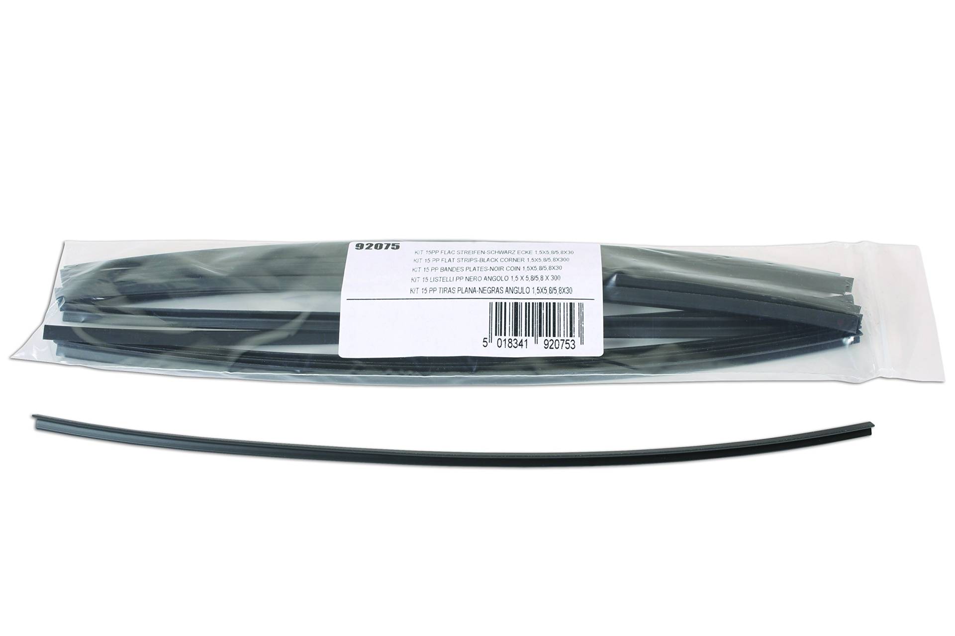 Power-TEC 92075 Black PP Corner for Plastic Repair 15pc Power-TEC 92075 Black PP Corner for Plastic Repair 15pc von PowerTec