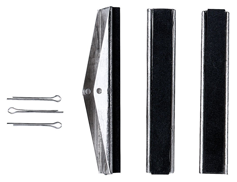 Powerbuilt Alltrade 647361 Zylinderschlauchstein, mittlere Körnung #220, 10,2 cm, Grau, 3 Stück von Powerbuilt