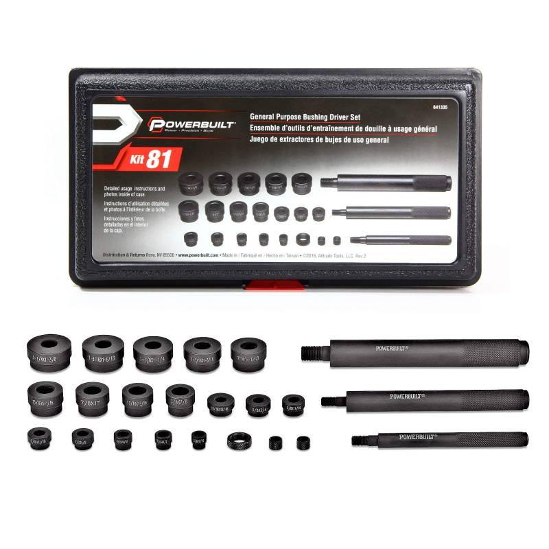 Powerbuilt 641335 Allzweck-Buchsen-Treiber-Set von Powerbuilt