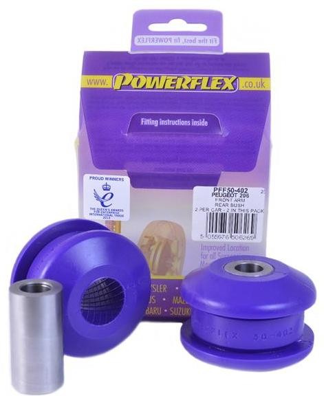 Powerflex Querlenkerlager PEUGEOT,CITROËN,DS PFF50-402 Querlenkerbuchse,Querlenkergummi,Querlenker Gummilager,Lagerung, Lenker von Powerflex
