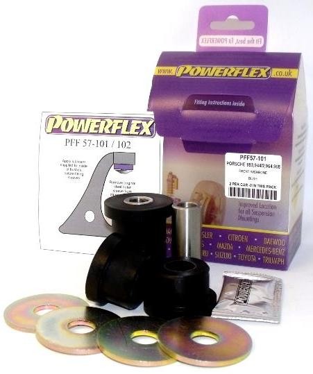 Powerflex Querlenkerlager PORSCHE PFF57-101 96434101782,96434101807,9643410182 Querlenkerbuchse,Querlenkergummi,Querlenker Gummilager,Lagerung, Lenker von Powerflex