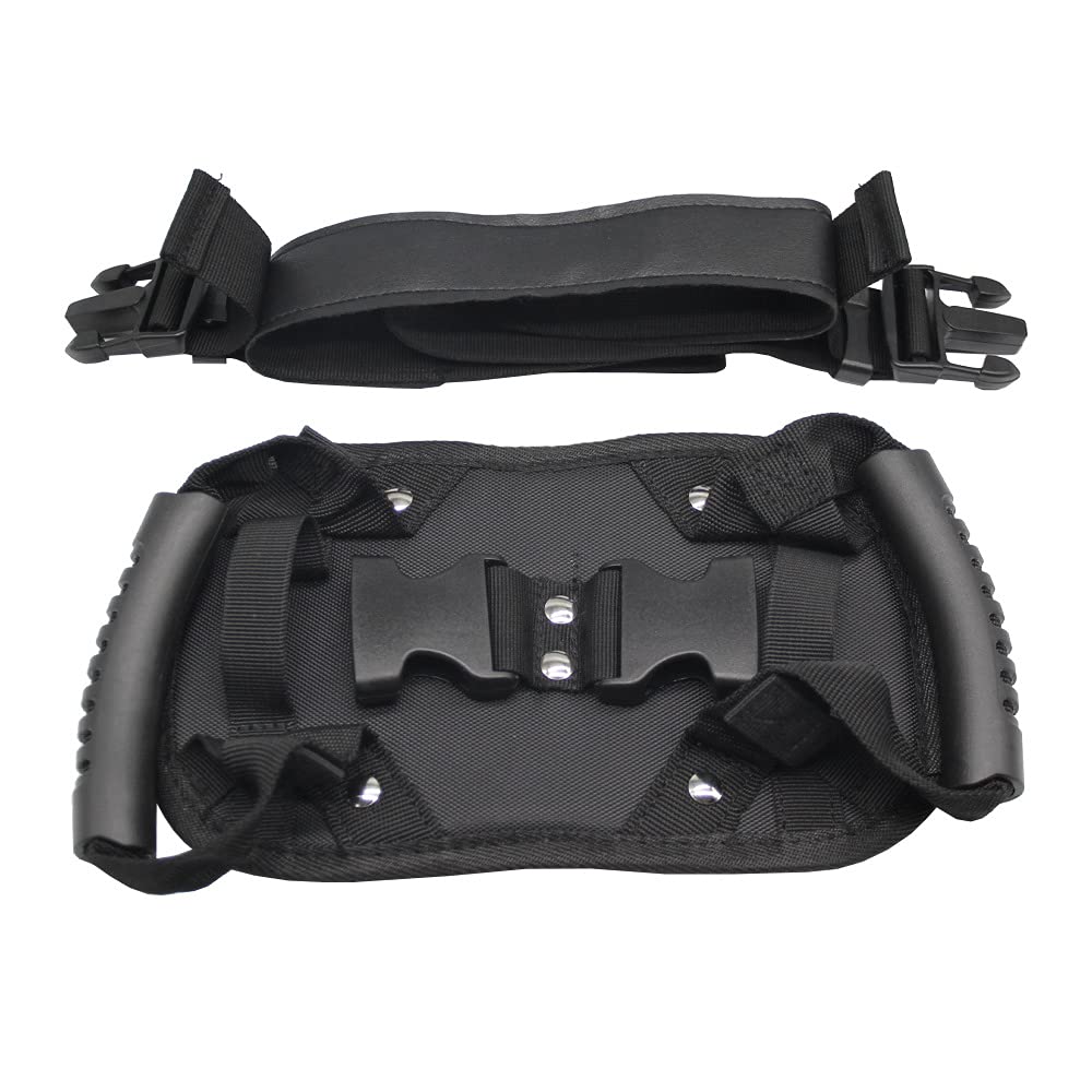 Powerful Motorrad Sozius Haltegriff, Rutschfester Motorrad Roller Sicherheitsgurt System Verstellbarer Passagier Rücksitz Gurt Motorrad Grip Belt Powerful Motorrad Sozius Haltegriff, Rutschfester Motorrad Roller Sicherheitsgurt System Verstellbarer Passagier Rücksitz Gurt Motorrad Grip Belt von Powerful