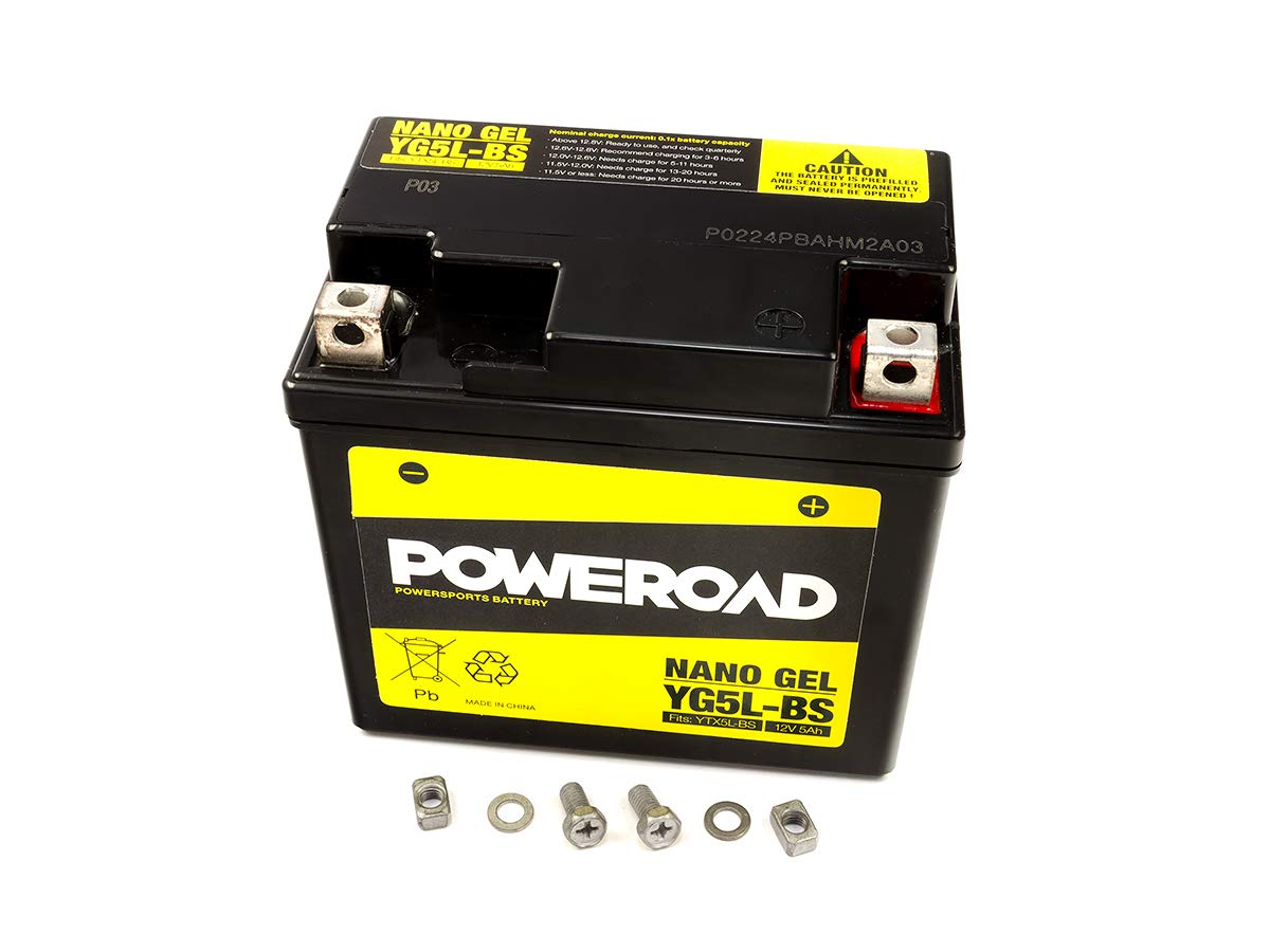 Gel Batterie Poweroad YTX5L-BS 5 Ah von Poweroad
