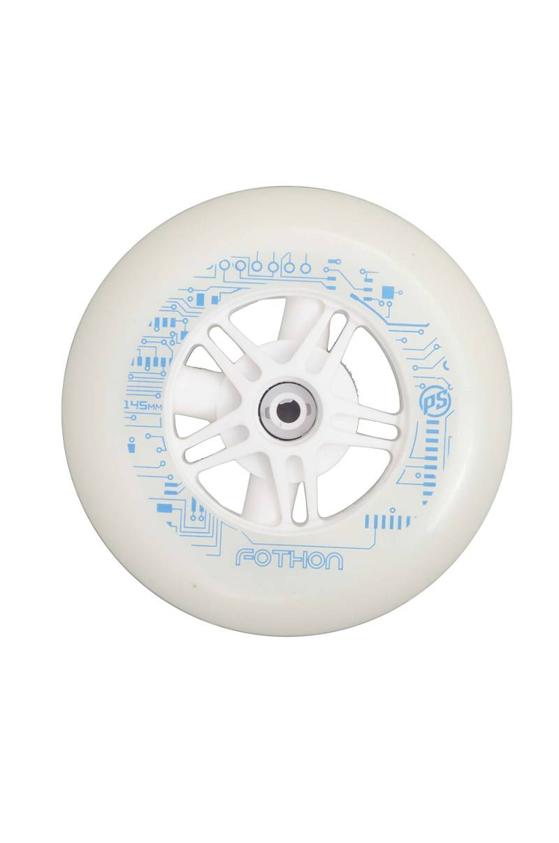 Powerslide 145mm 82A Fothon Nighthweel LED Fitnessrolle weiß weiß, 145 mm von Powerslide