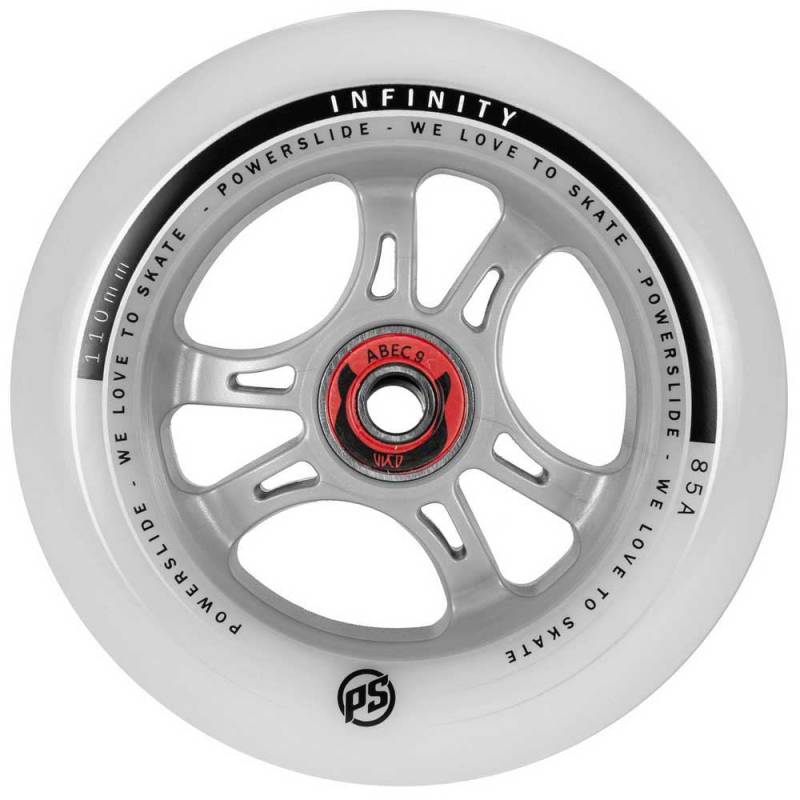 Powerslide Infinity 110 RTR 3er Rollenset 2024 inkl. ABEC 9 + Spacer von Powerslide