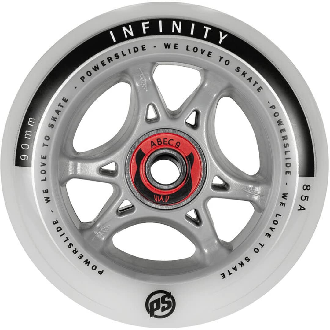 Powerslide Infinity 90 RTR 4er Rollenset 2025 inkl. ABEC 9 + Spacer Powerslide Infinity 90 RTR 4er Rollenset 2025 inkl. ABEC 9 + Spacer von Powerslide
