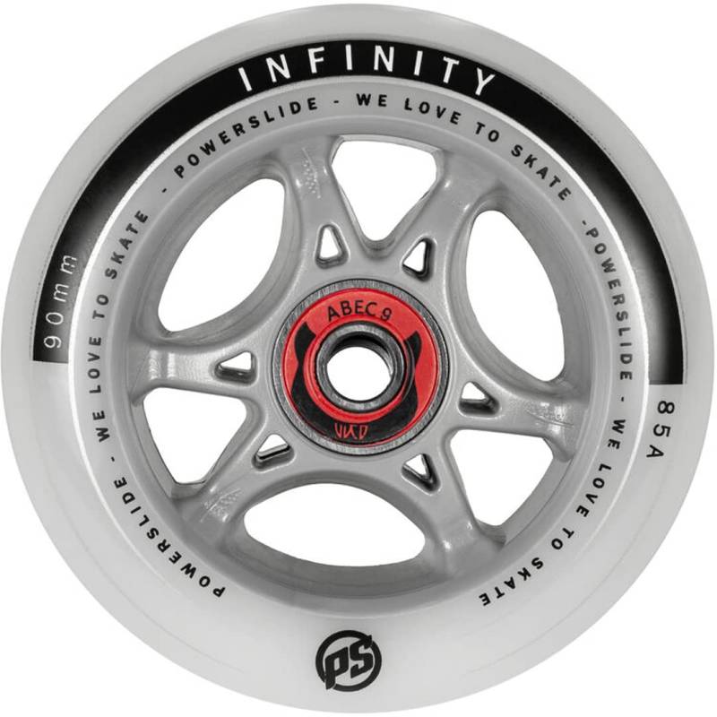 Powerslide Infinity 90 RTR 4er Rollenset 2025 inkl. ABEC 9 + Spacer von Powerslide