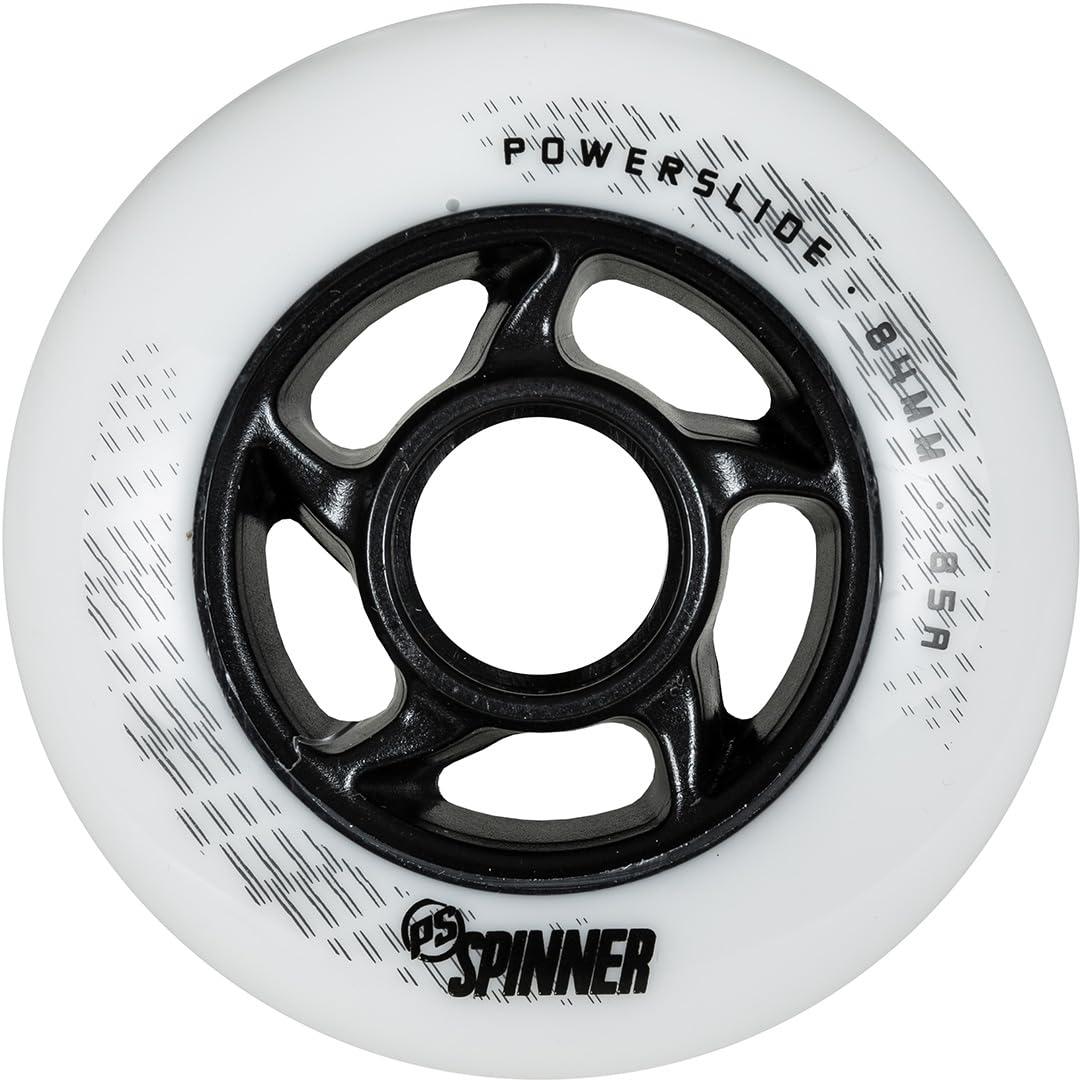 Powerslide Spinner 4er Rollenset 2025 White, 90mm/88a Powerslide Spinner 4er Rollenset 2025 White, 90mm/88a von Powerslide