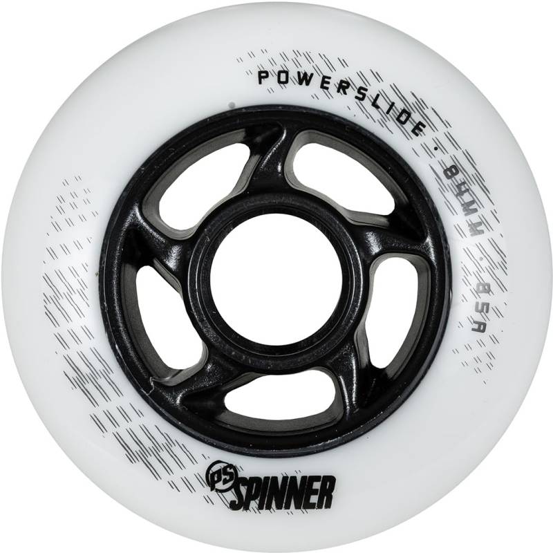 Powerslide Spinner 4er Rollenset 2025 White, 90mm/88a von Powerslide